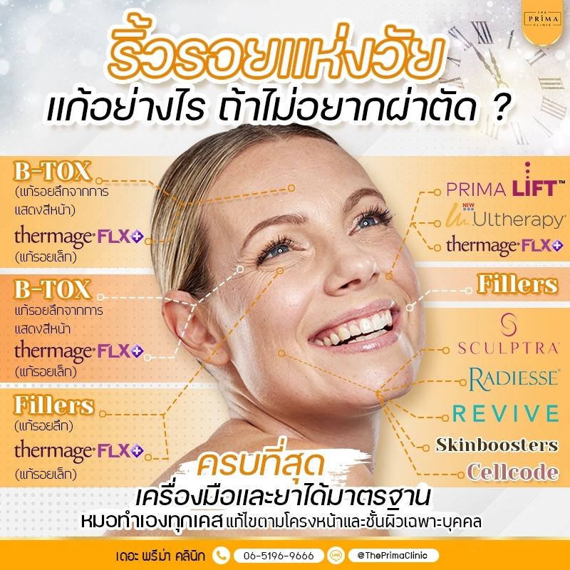 แก้ริ้วรอยแห่งวัย