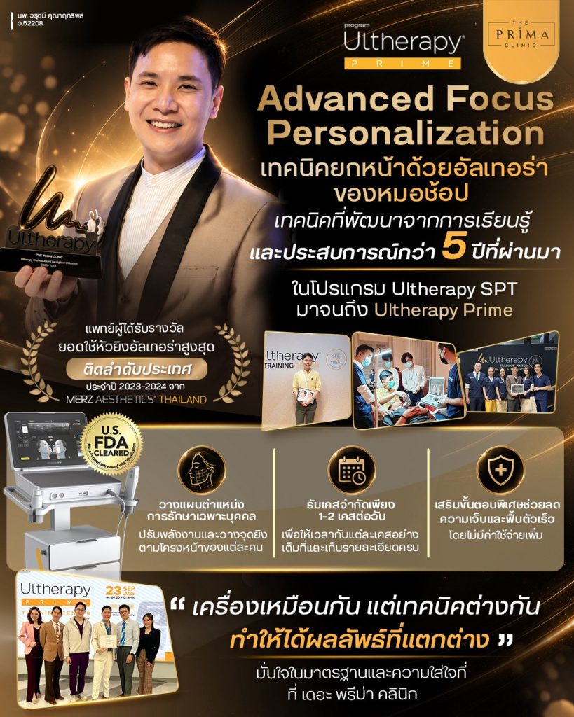 ulthera หมอช้อป เดอะ พรีม่า คลินิก